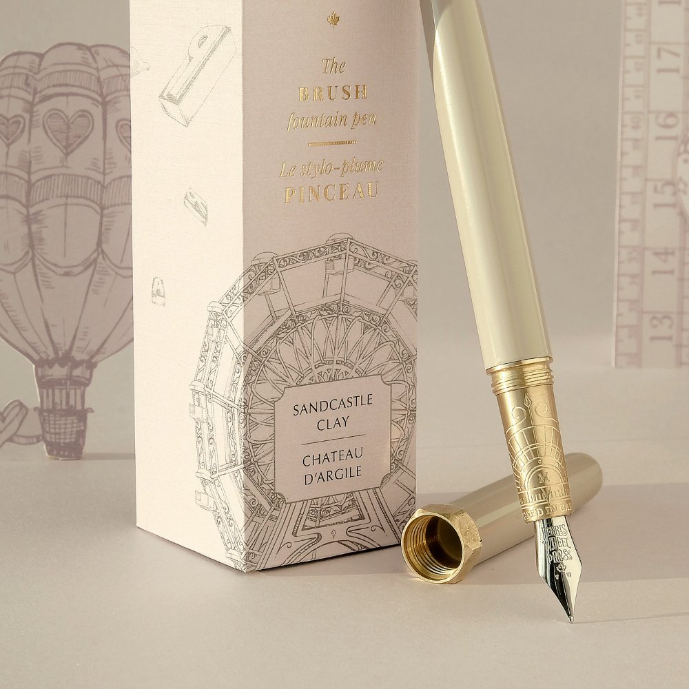 Ferris Wheel Press Brush Sandcastle Clay Fountain pen - Vulpen